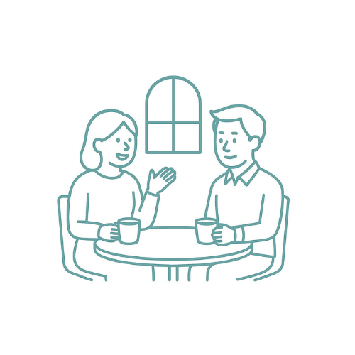 安心できる環境、誠実なご縁を見つけたい